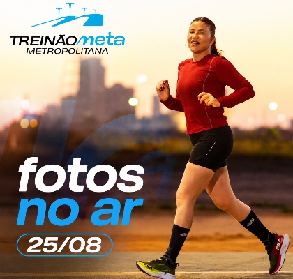 Capa do evento Meta Metropolitana Matinal 25/08