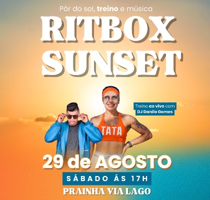 Capa do evento RITBOX SUNSET TATA