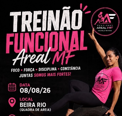 Capa do evento TREINÃO FUNCIONAL AREAL