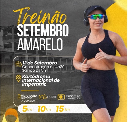 Capa do evento Treinão Setembro Amarelo