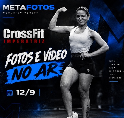 Capa do evento TREINÃO, CROOSFIT IMPERATRIZ- 12/9