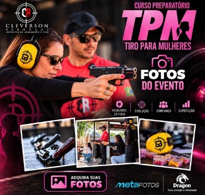 Capa do evento Curso Preparatório Tiro Para Mulheres
