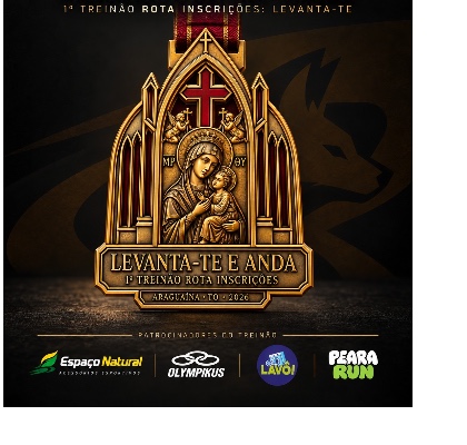 Capa do evento 1º Treinão Rota inscrições: Levanta-te