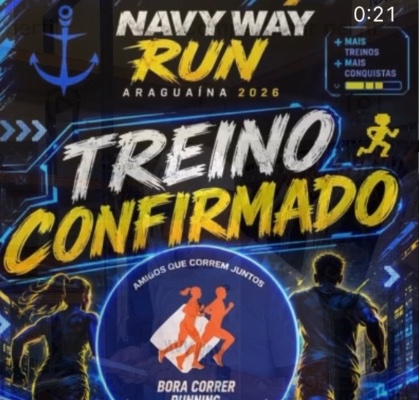 Capa do evento Treino - Navy Way Run - BC