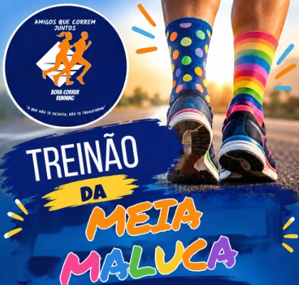 Capa do evento MEIA MALUCA BORA CORRER