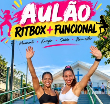 Capa do evento AULÃO RITBOX+FUNCIONAL