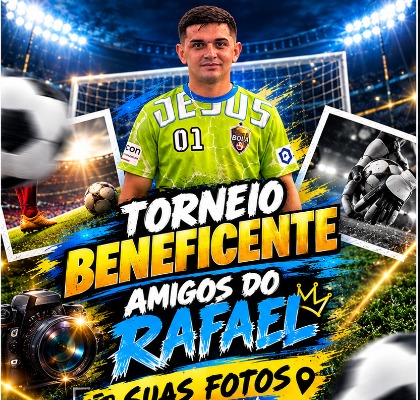 Capa do evento Torneio beneficente amigos do Rafael